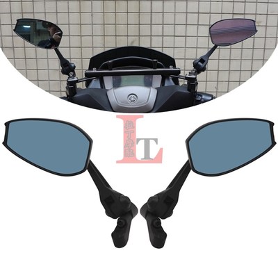 适用龙嘉XDV250si 300i VMAX250/300改装大视野广角防炫目后视镜