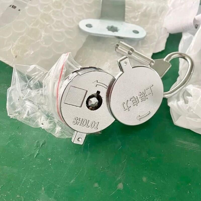 圆柱锁电表箱柜门锁机柜配电箱专用钥匙开关柜锁工业机箱电箱圆锁