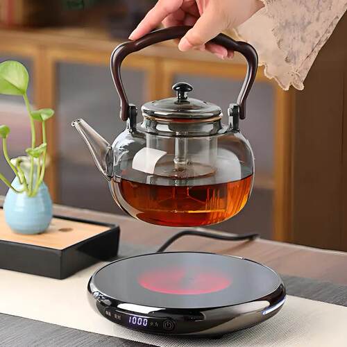 Gome/戈米黑晶炉多功能金属超薄快煮壶小型煮茶器正品2025新款