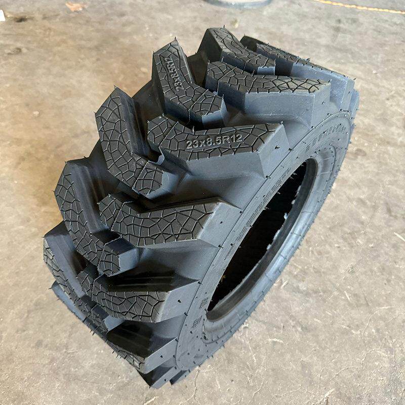 电动叉车装载机轮胎23X8.5R12加厚耐磨耐刺钢轮胎23*8.5-12轮胎