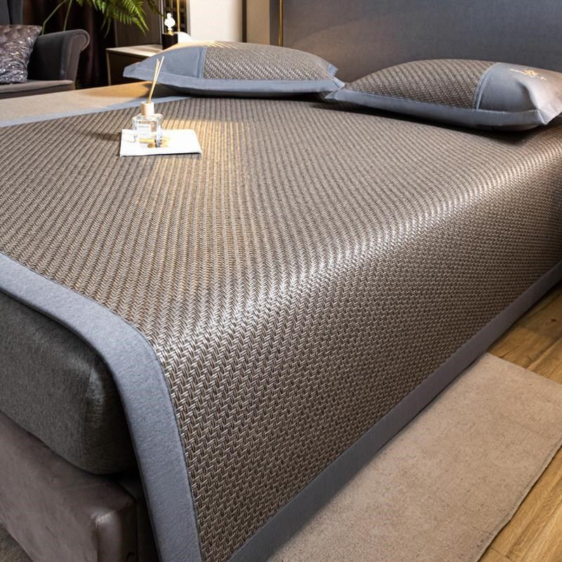 2024新款古典霸王藤古典高档加厚藤席空调席夏季冰丝凉席霸王藤席,床上用品,凉席/草席/麻席,淘宝优惠券,粉丝福利购,淘宝优惠卷