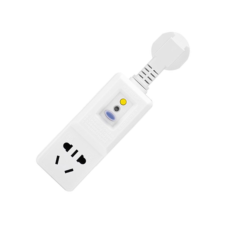 漏电保护器两件式转换器10/16A便捷式防漏电转换两件式插头多功能
