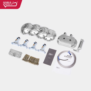 金贵夫人单双杆式手摇器手动升降晾衣架阳台全套维修通用配件摇把