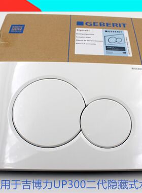 吉博力壁挂式隐藏水箱冲水面板按钮二代Sigma01/20隐蔽式