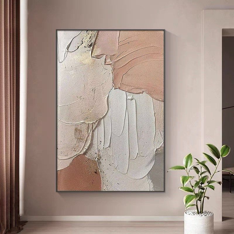 侘寂风挂画玄关现代抽象艺术大气高级感客厅装饰画沙发大幅落地画,家居饰品,现代装饰画,淘宝优惠券,粉丝福利购,淘宝优惠卷