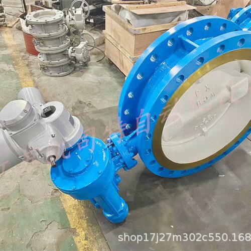 凯司特 D943H-16C DN200电动法兰式蝶阀 智能一体化控制阀