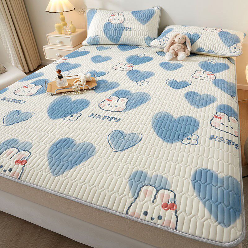 2024夏季a类母婴可机洗乳胶凉席三件套单件学生宿舍冰丝凉席,床上用品,蚊帐,淘宝优惠券,粉丝福利购,淘宝优惠卷