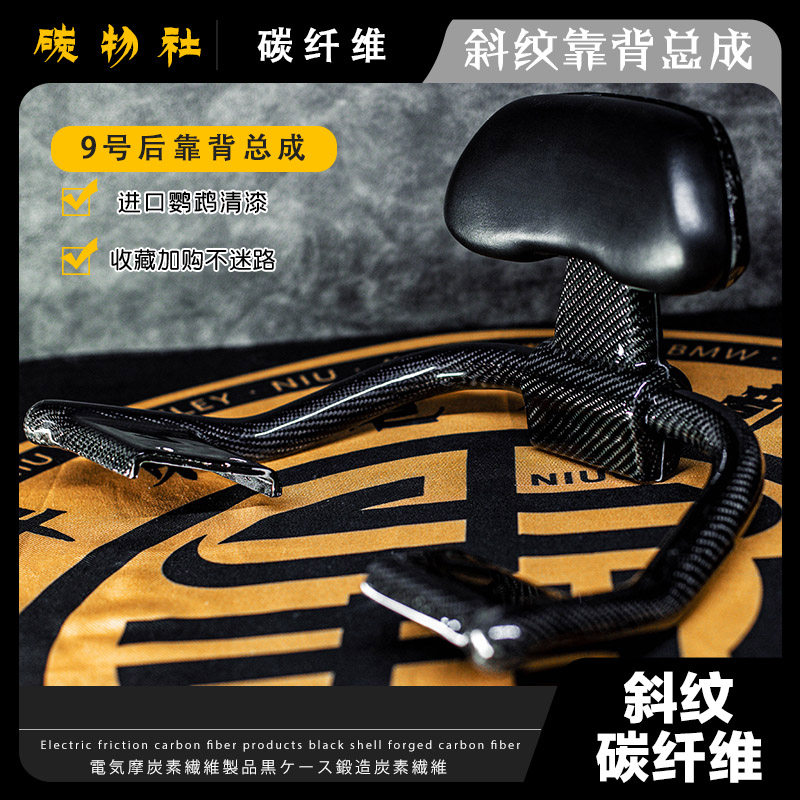 碳物社9号电动车改装碳纤维套件后靠背 总成 扶手,电动车/配件/交通工具,更多电动车零/配件,淘宝优惠券,粉丝福利购,淘宝优惠卷
