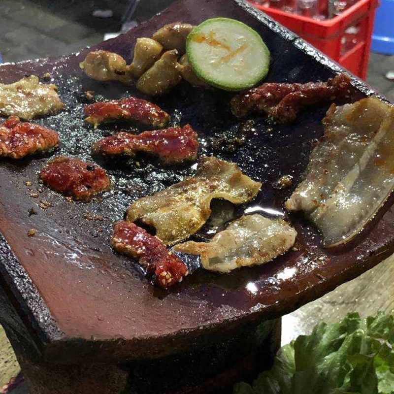 瓦片烧烤木炭火锅红色小炉子打边炉炭炉家用老式涮烤肉烧碳炉砂锅