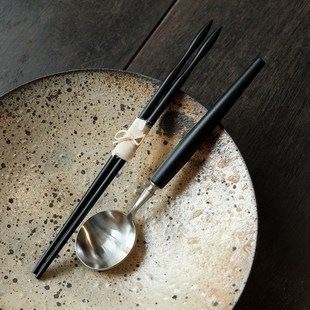 【好物体验专享】堂上燕手工柚木檀木筷子家用实木一人一筷便携