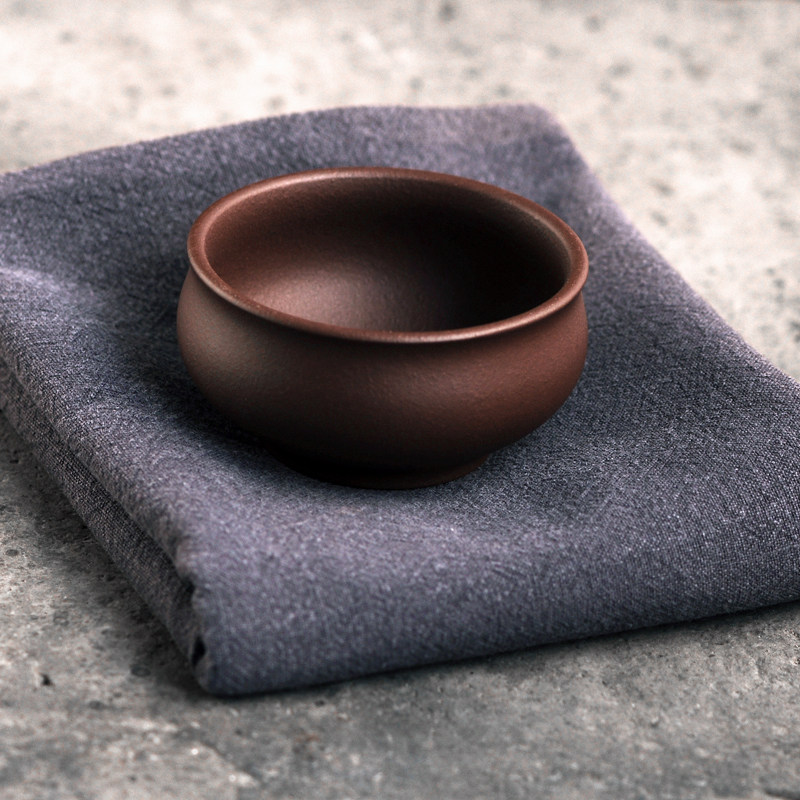 【紫艺名砂】品茗杯紫砂小杯子宜兴原矿全手工功夫茶杯单杯主人杯,餐饮具,茶杯,淘宝优惠券,粉丝福利购,淘宝优惠卷