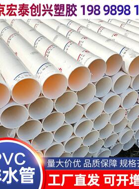 厂家供应 upvc排水管 PVC雨水管 旱厕排污下水管 pvc排水管