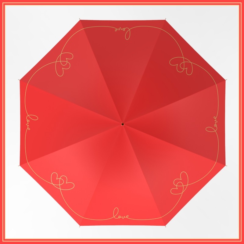 新娘出门红伞高级婚伞 接新娘结婚用的新娘伞新娘子结婚出嫁雨伞