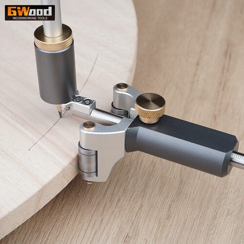 木工直线圆弧两用划线器平行画线器多功能工具