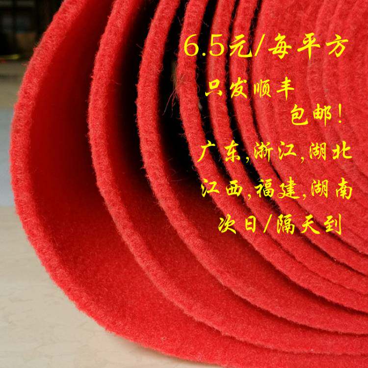 红地毯加厚舞台开业店铺门口结婚礼庆典长期反复使用防滑楼梯加厚