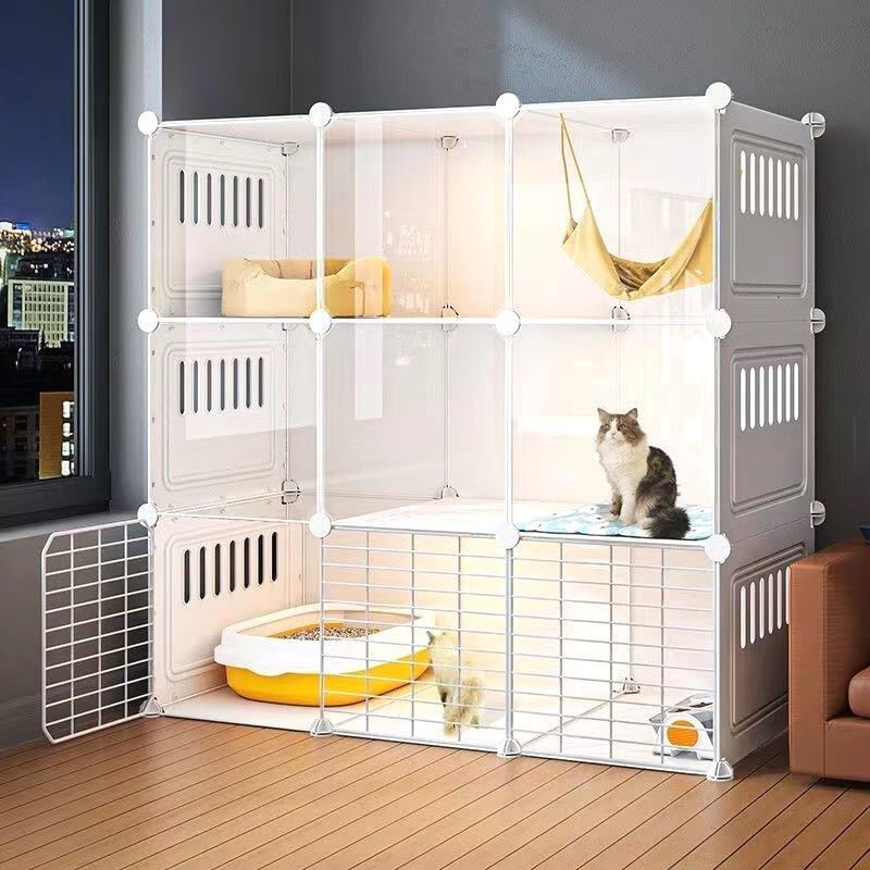 DIY猫笼子家用超大号带厕所区内室猫柜猫别墅猫屋猫窝宠物围栏,宠物/宠物食品及用品,猫笼子/猫别墅,淘宝优惠券,粉丝福利购,淘宝优惠卷