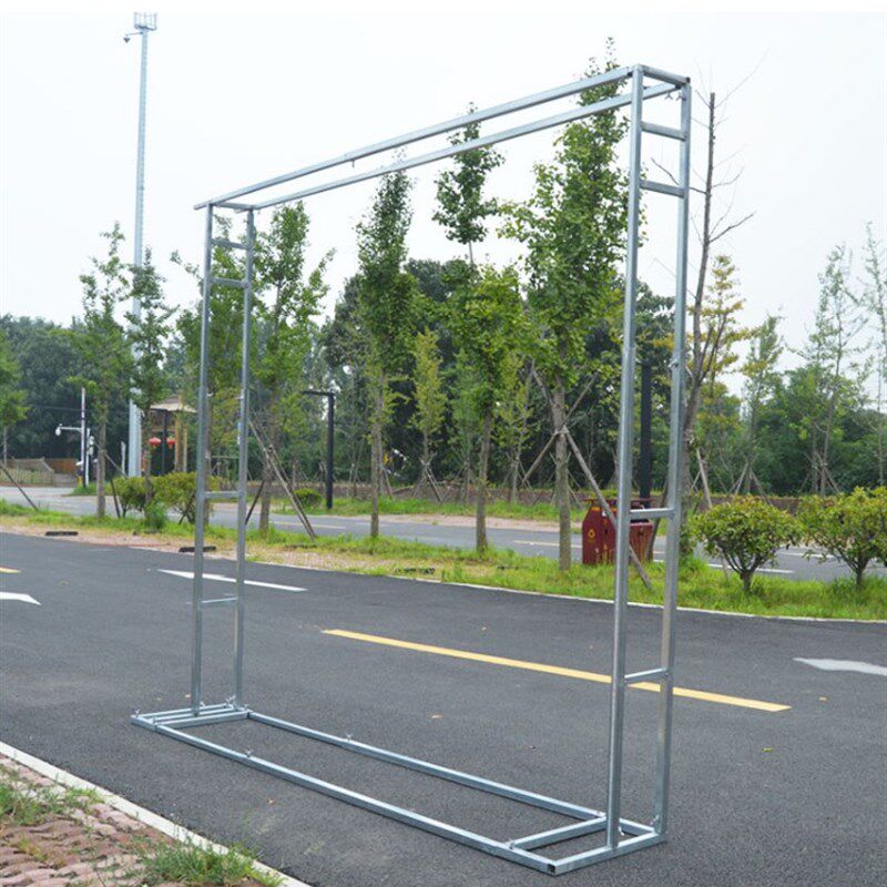 新款婚庆舞台广告快装桁架婚礼喷绘背景架户外KT板伸缩架签名背景