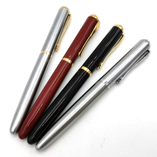 文荣996铱金笔全钢金属杆明尖练字收藏老库存钢笔日用书写办公