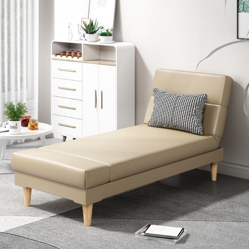 可折叠两用多功能布艺单人躺椅贵妃客厅卧室阳台美人榻拼接沙发床