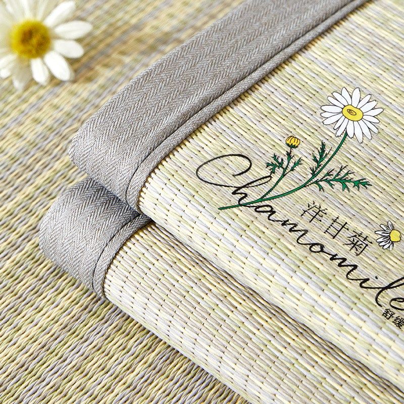 洋甘菊蔺草席沙发垫夏季2024新款凉席坐垫夏天防滑沙发套罩凉垫布,床上用品,凉席/草席/麻席,淘宝优惠券,粉丝福利购,淘宝优惠卷