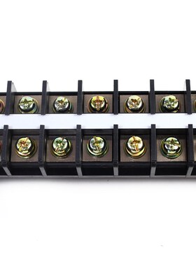 接线端子排导轨组合接线排TD-20010大电流电线连接器10位铜200A