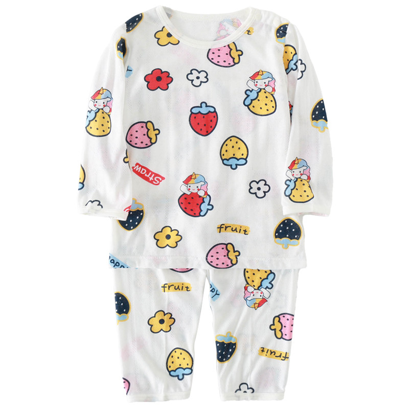 女童薄款长袖睡衣儿童家居服夏季女孩中小童男宝宝网眼空调服套装,童装/婴儿装/亲子装,家居服套装,淘宝优惠券,粉丝福利购,淘宝优惠卷