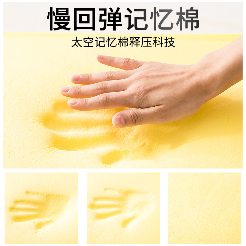 枕头枕芯单个护颈椎助睡眠单人睡觉专用家用不塌陷不变形记忆棉枕