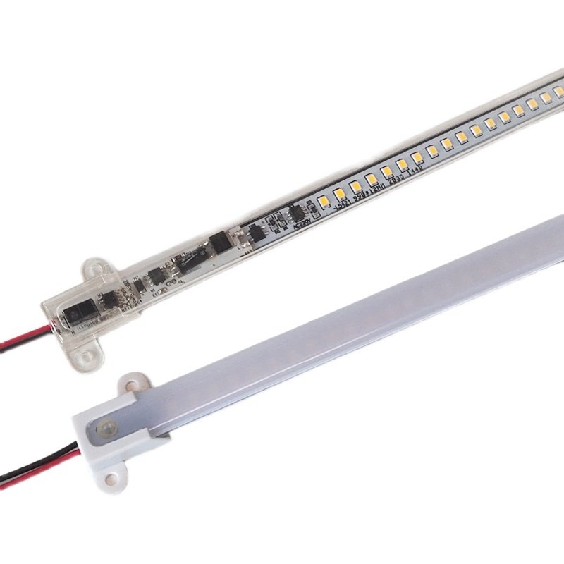 220V无电源人体感应橱柜灯超薄暗装直角楼梯鞋衣柜手扫led硬灯条,家装灯饰光源,室外LED灯带,淘宝优惠券,粉丝福利购,淘宝优惠卷