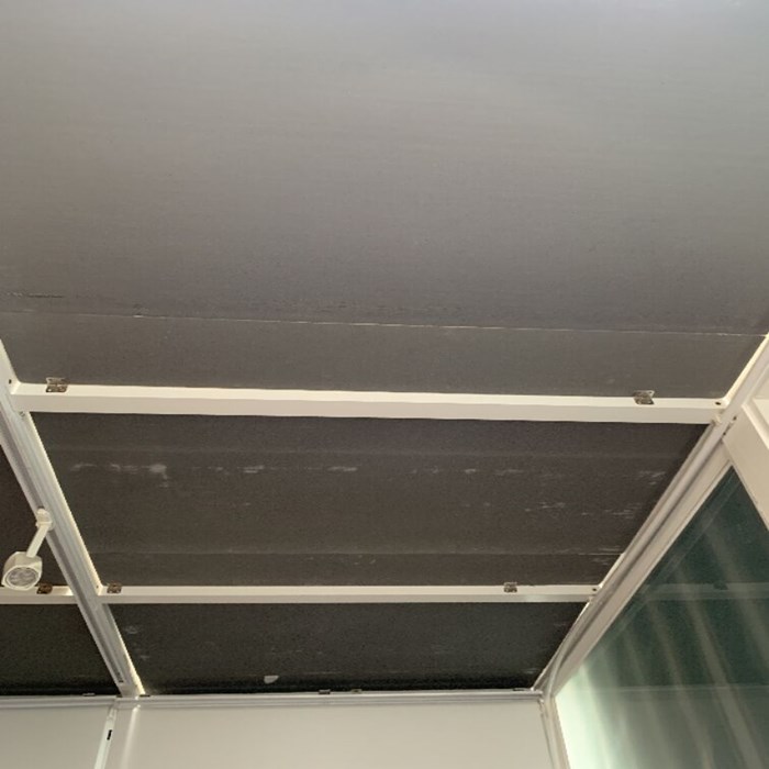 聚氨酯压花铝箔保温隔热板阳光房玻璃屋顶吊顶棉机柜夹层材料包邮