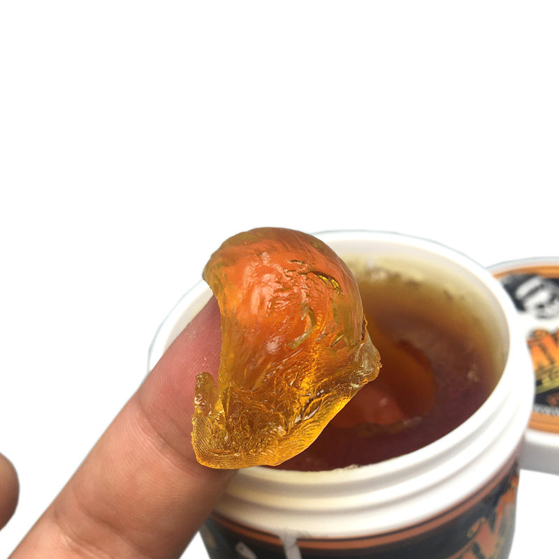 骷髅头发油背头复古油头膏神器保湿发胶发泥男士定型蓬松清香发蜡