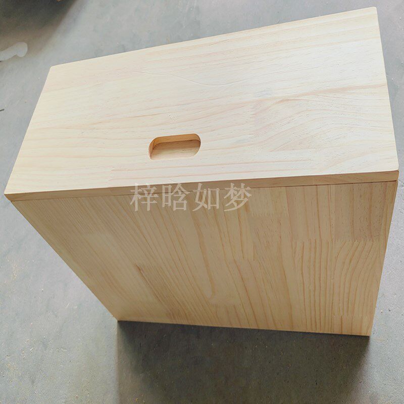 实木松木床头柜飘窗柜储物地柜矮柜榻榻米柜床边床尾缝隙柜可定做