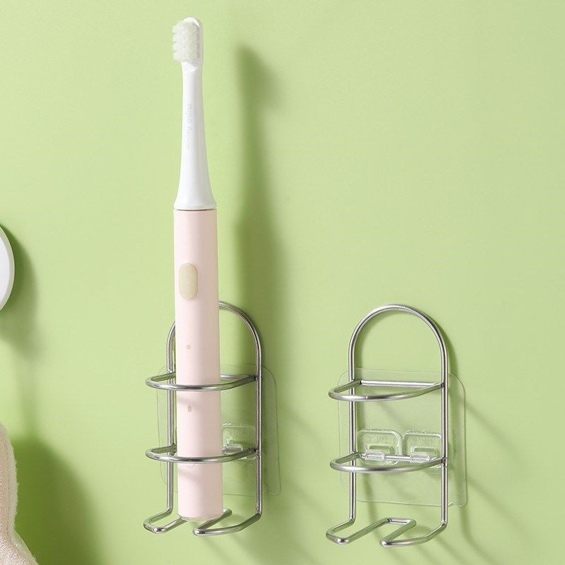 电动牙刷架免打孔壁挂式牙刷挂架卫生间牙刷收纳底座牙具置物架子,家庭/个人清洁工具,牙刷架/牙具座,淘宝优惠券,粉丝福利购,淘宝优惠卷