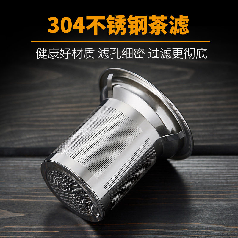 绿昌明玻璃茶壶单壶耐高温加厚烧水壶煮茶过滤红茶泡茶器茶具套装