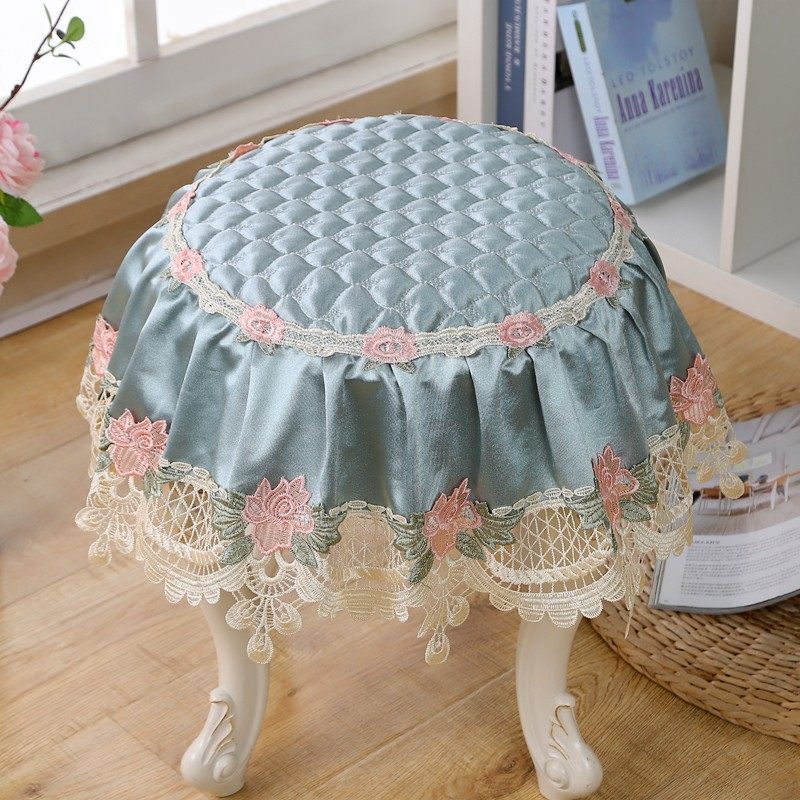 圆凳套布艺欧式圆凳垫子坐垫椅垫凳套圆形凳子罩松紧带家用圆椅垫,居家布艺,椅垫,淘宝优惠券,粉丝福利购,淘宝优惠卷
