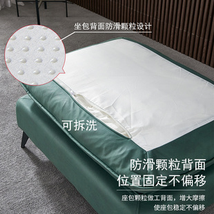 沙发脚踏科技布单个懒人布艺直排长方形脚蹬客厅贵妃位沙发加长凳