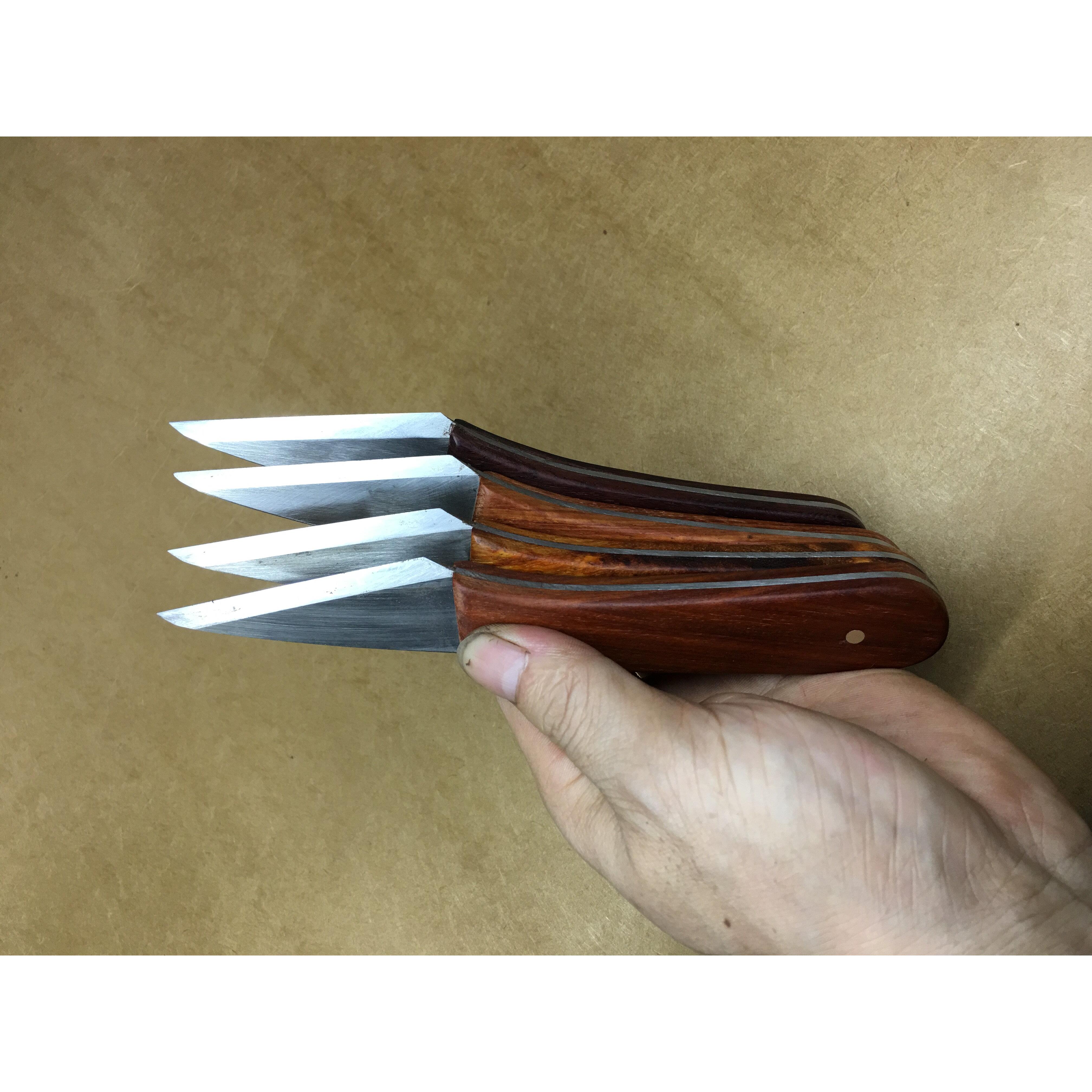 白钢水平手刃钢雕刻刀勺磨刀器木工接枝刀左右竹DIY磨刀工具
