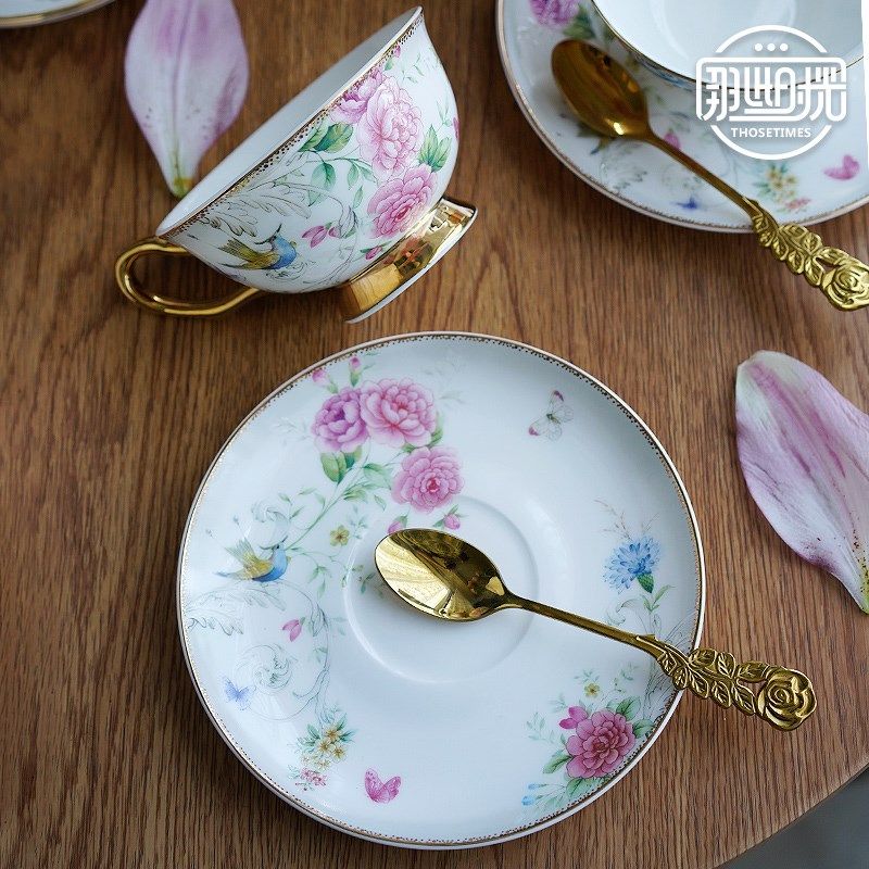 欧式花茶杯咖啡杯碟礼盒套装水果泡茶壶英式下午花茶具套装送人