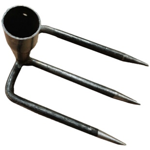 钢耙农用工具铁耙抓钩松土翻地耙花生耙园林耙刨地耙三齿耙四齿耙