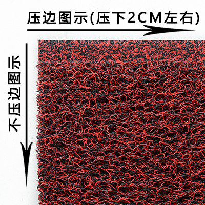 丝圈脚垫可裁剪地毯家用地垫进门入户门垫门厅防滑垫塑料PVC垫子