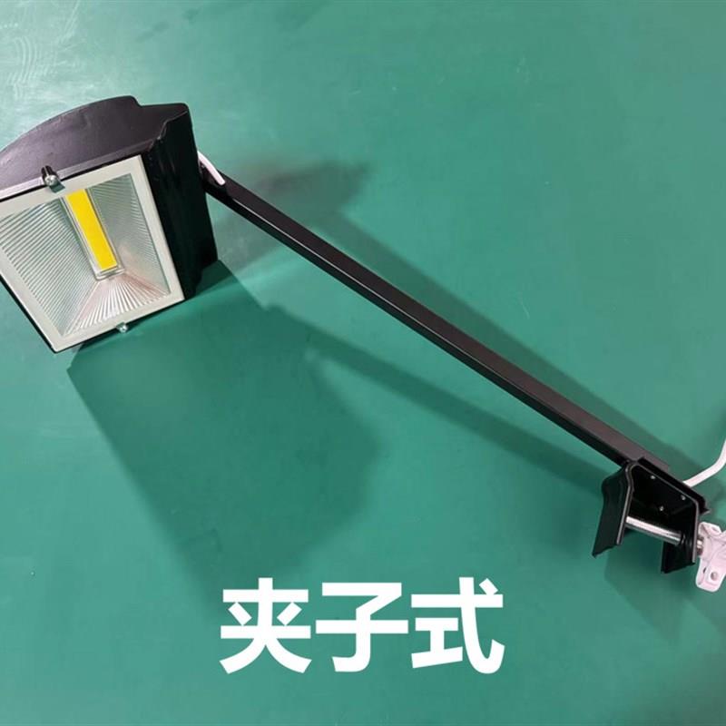 LED70W长臂铲灯展览展会标摊广告背景墙店铺门头户外防水长杆射灯