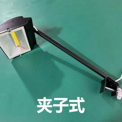 LED70W长臂铲灯展览展会标摊广告背景墙店铺门头户外防水长杆射灯