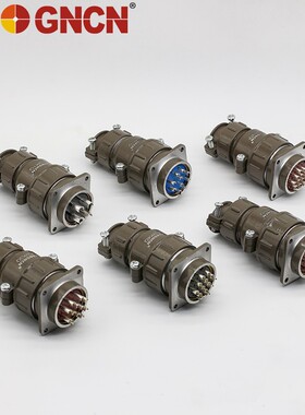 航空插头插座P32-4芯8芯10芯12芯14 19芯圆形连接器P32K2Q P32K3Q