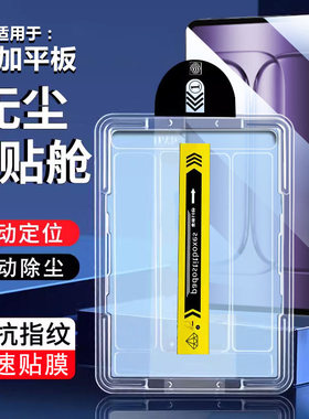适用无尘仓秒贴膜一加Pad2Pro 13.2英寸平板 蓝光款自动贴合钢化膜 一加OPD2413高清保护膜