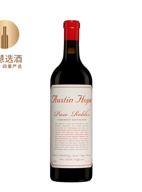 奥斯丁霍普赤霞珠干红葡萄酒 2023 Austin Hope 美国进口