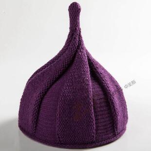 婴儿帽子秋冬款男女宝宝可爱超萌尖尖帽新款奶嘴帽保暖外出套头帽