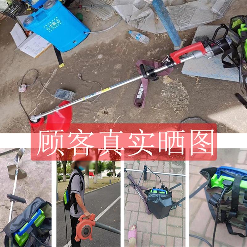 采茶机锂电池24v48V60V园林手电钻抽水泵电锯大容量割草机绿篱机