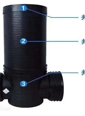 塑料检查井盖 雨水污水 圆形 PE复合井盖200/315/350/450/630/700