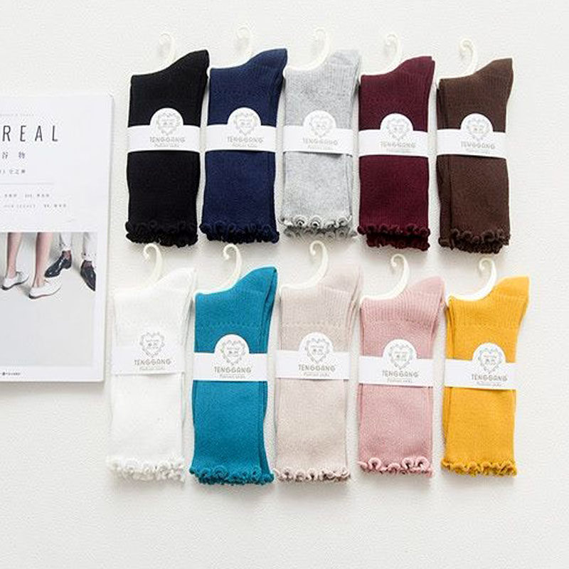 堆堆袜女纯棉松口袜木耳边全棉月子中长筒袜子孕妇产后春秋季薄款,女士内衣/男士内衣/家居服,长筒袜,淘宝优惠券,粉丝福利购,淘宝优惠卷