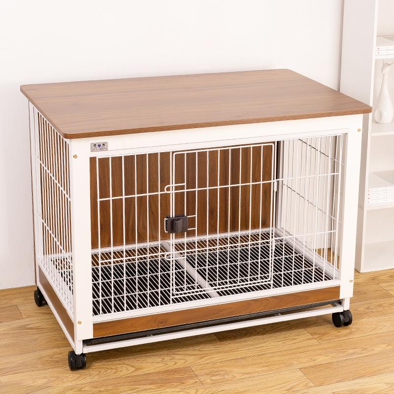 木质宠物狗笼室内狗别墅中小型犬狗狗围栏栅栏家用狗床猫兔笼子