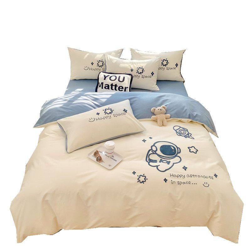 夏季儿童纯棉被套单件全棉被罩150x200单人200x230学生宿舍1.5米,床上用品,被套,淘宝优惠券,粉丝福利购,淘宝优惠卷